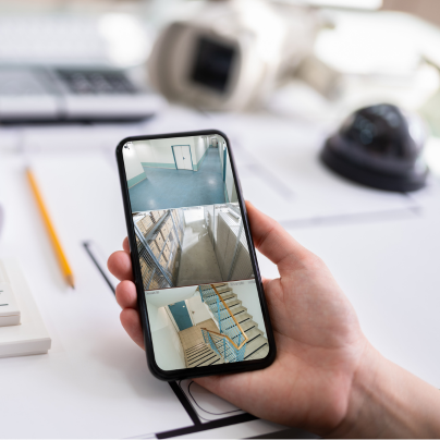Tyler security camera feed on cell phone