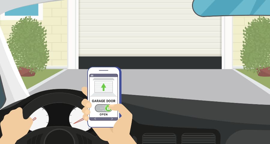 Garage door automation tips for Tyler